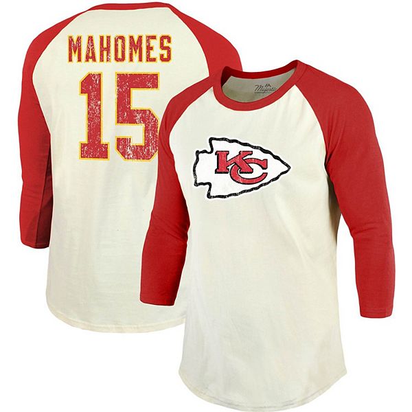 Men's Nike Patrick Mahomes Yellow Kansas City Chiefs Name & Number T-Shirt