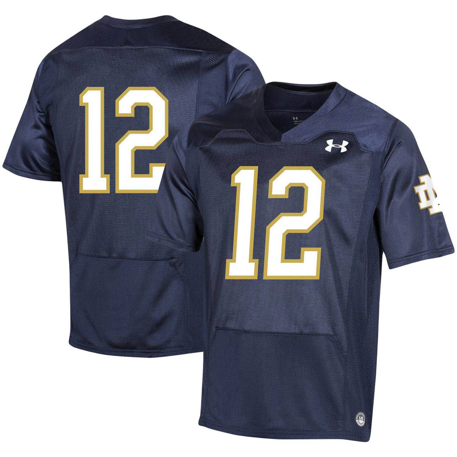 under armour notre dame football jersey