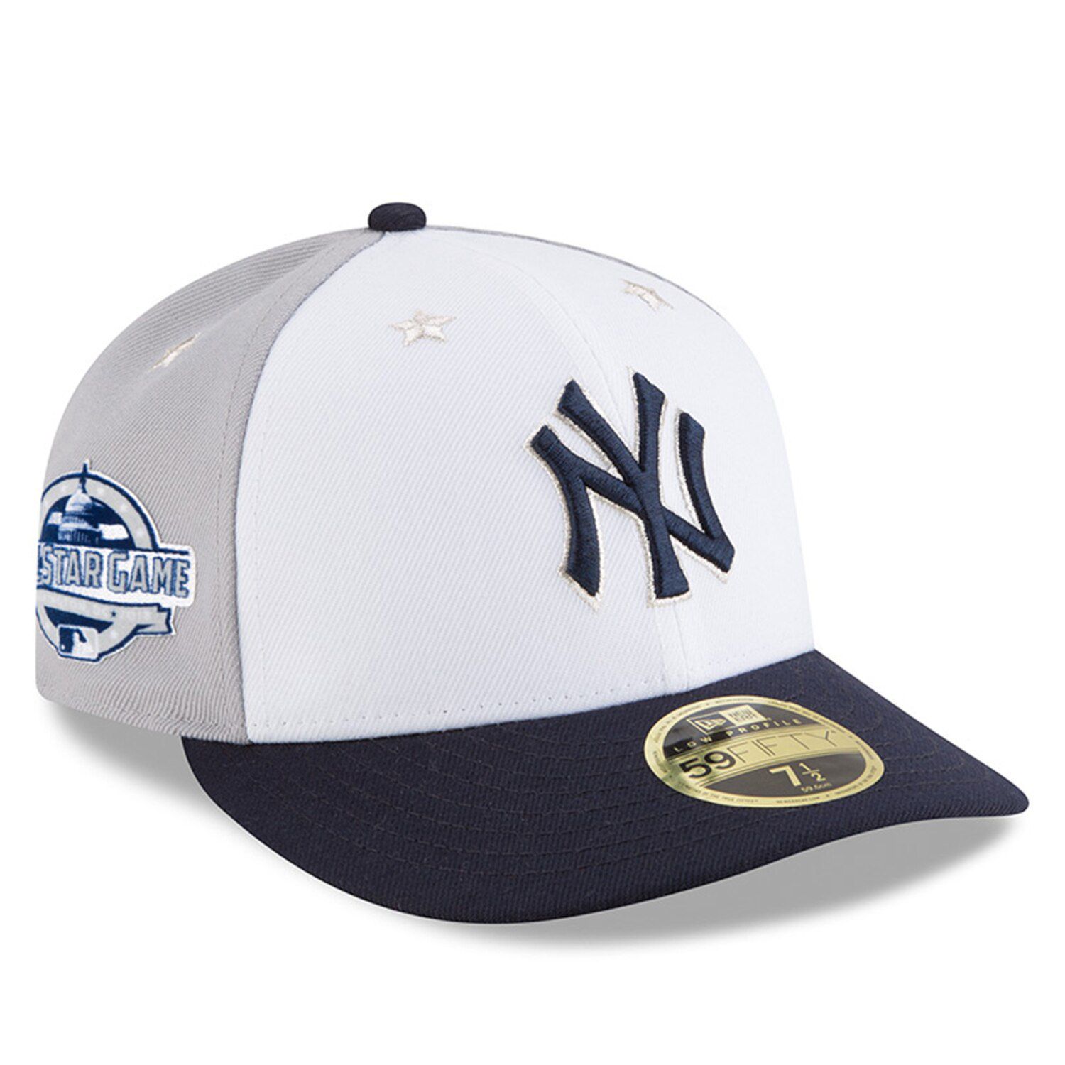 low profile yankees hat