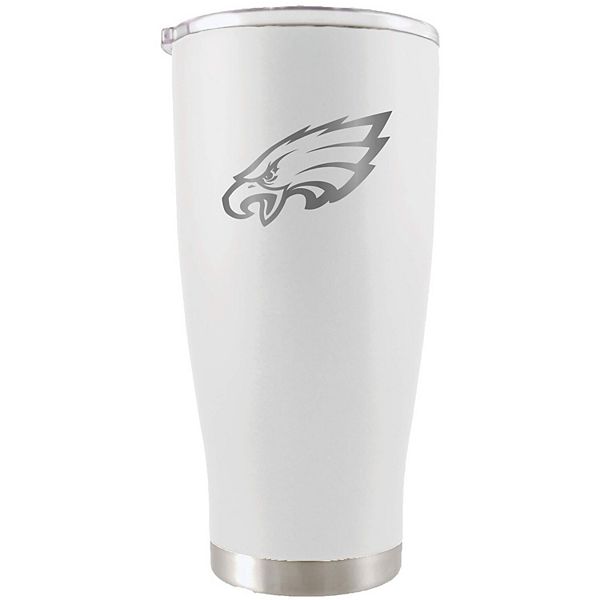 Logo Brands Philadelphia Eagles 20-fl oz Stainless Steel White Cup