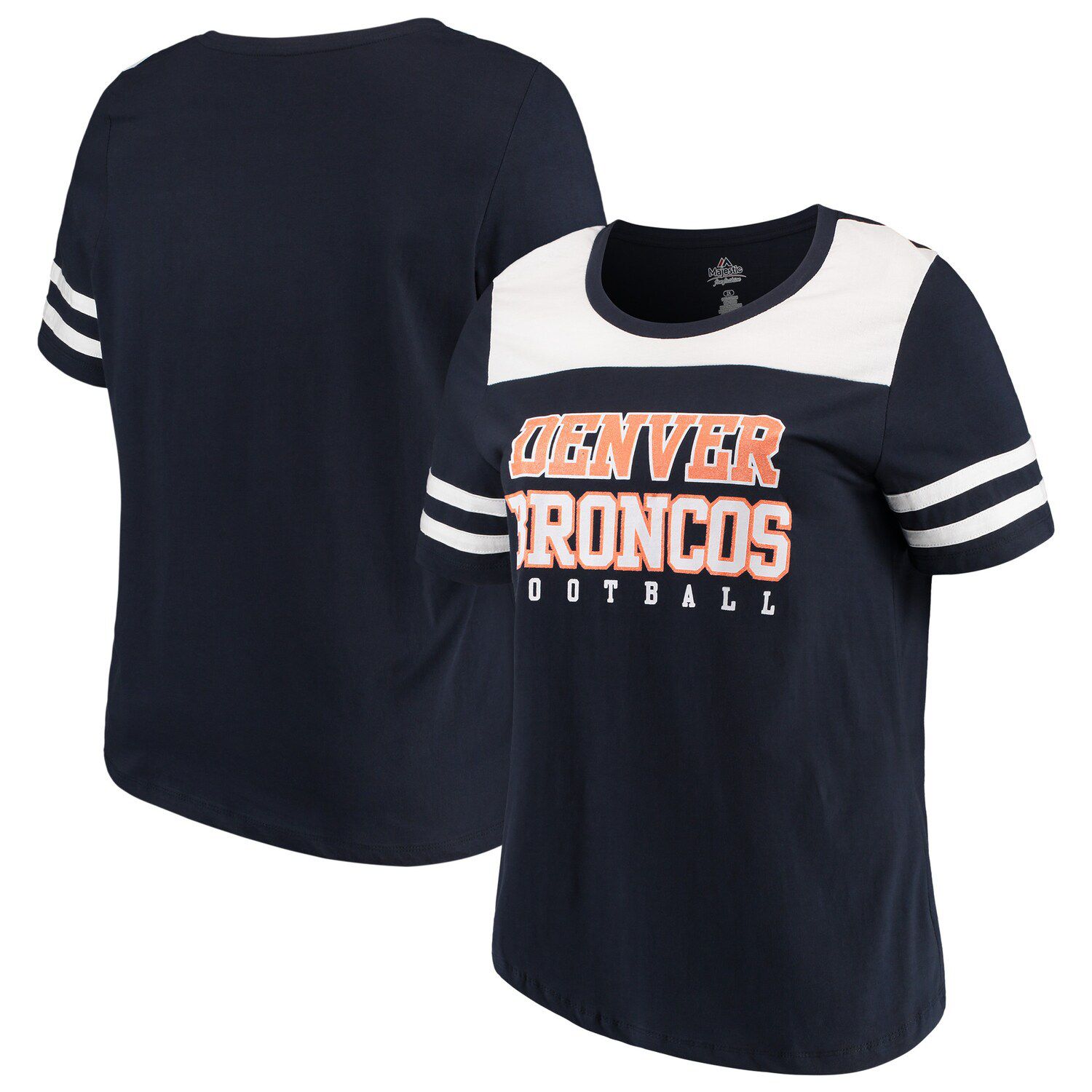 white denver broncos shirt