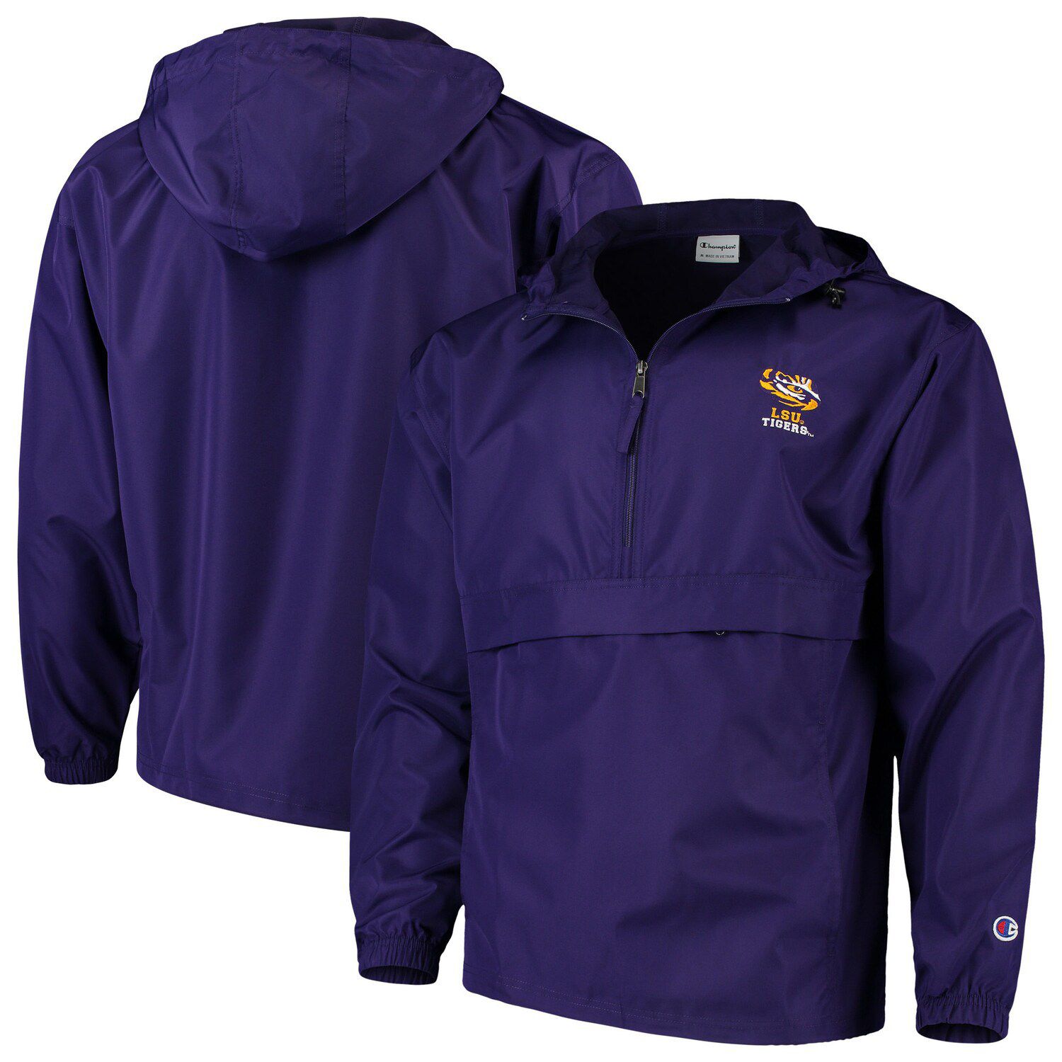 lsu champion windbreaker