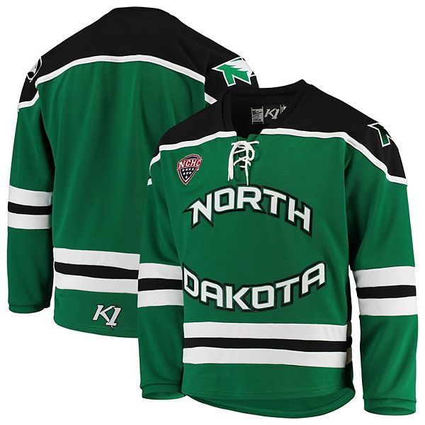 Buy North Dakota Fighting Hawks Men's Green Hockey Jersey, Green, 2X at
