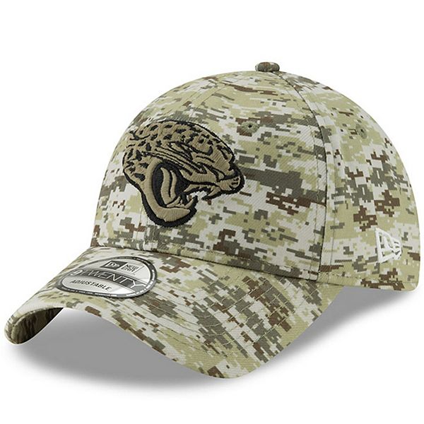 Men's New Era Camo Jacksonville Jaguars Digi 9TWENTY Adjustable Hat