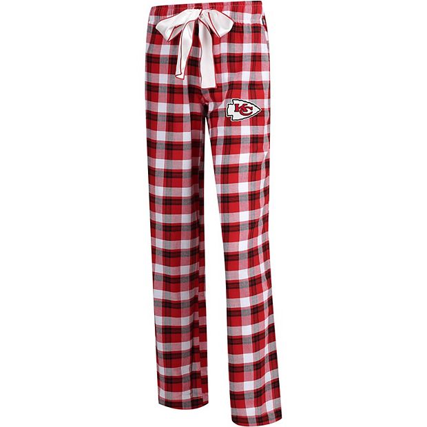 NFL Kansas City Chiefs Women's Flannel Pajama Pants 