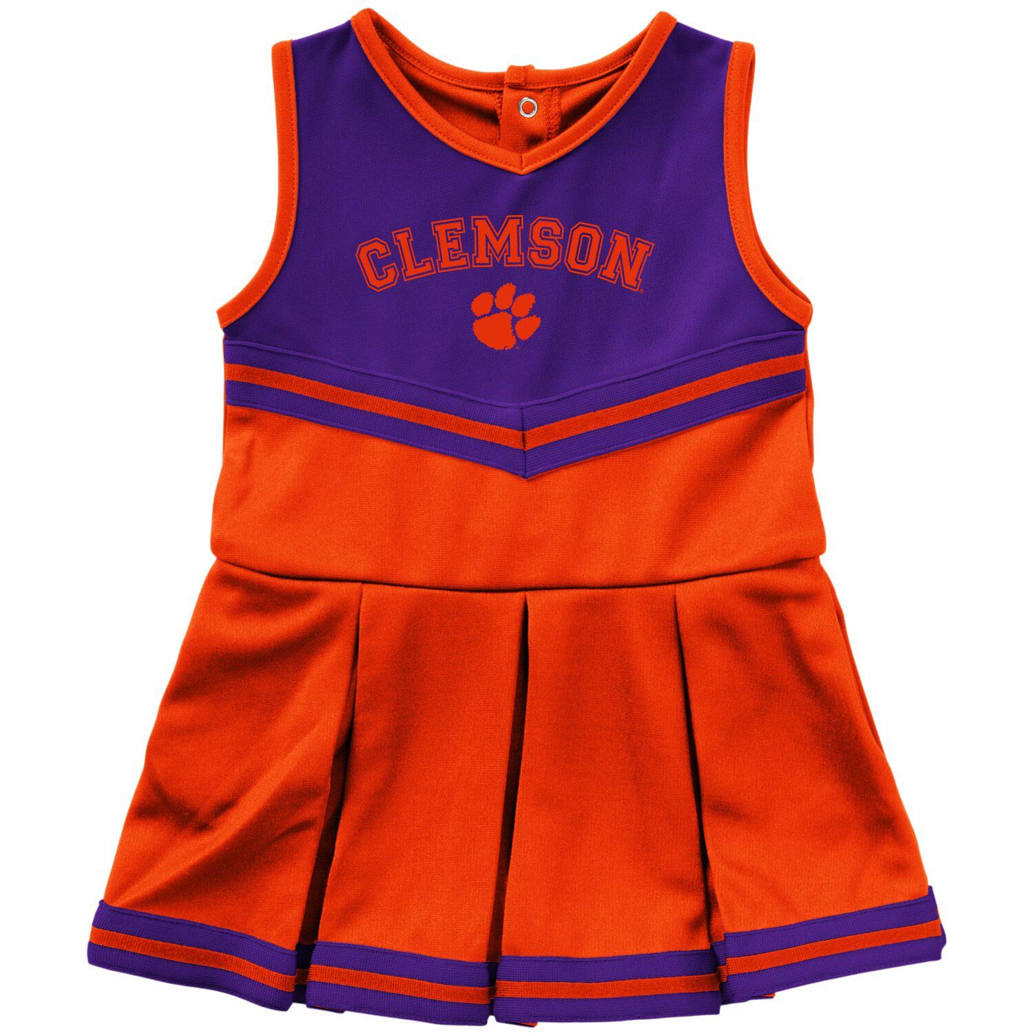 orange infant dress