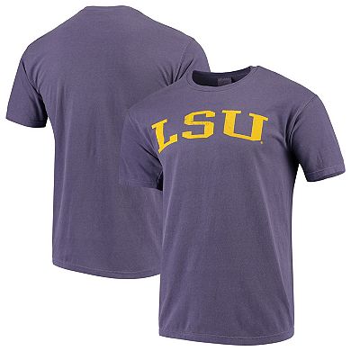 Men's Purple LSU Tigers Comfort Colors Arch T-Shirt