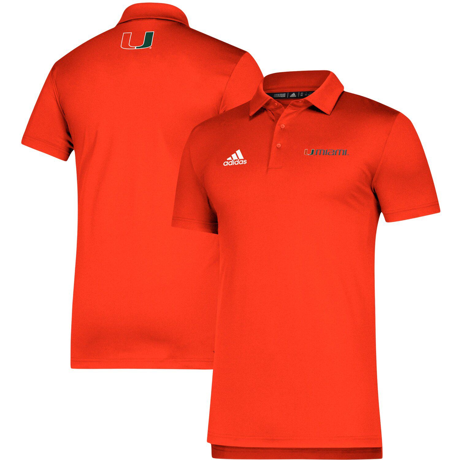 miami hurricanes polo adidas