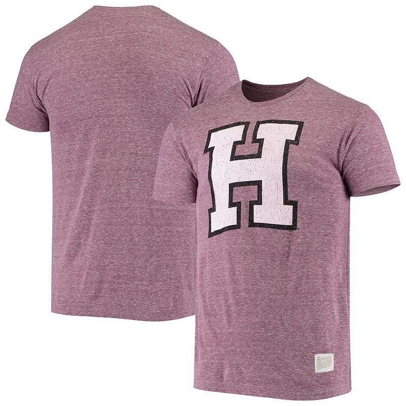 UPC 887722503473 product image for Men's Original Retro Brand Heathered Crimson Harvard Crimson Vintage Tri-Blend T | upcitemdb.com