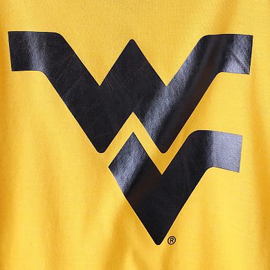 Women's Colosseum Gold West Virginia Mountaineers Trey Dolman Long Sleeve T-Shirt