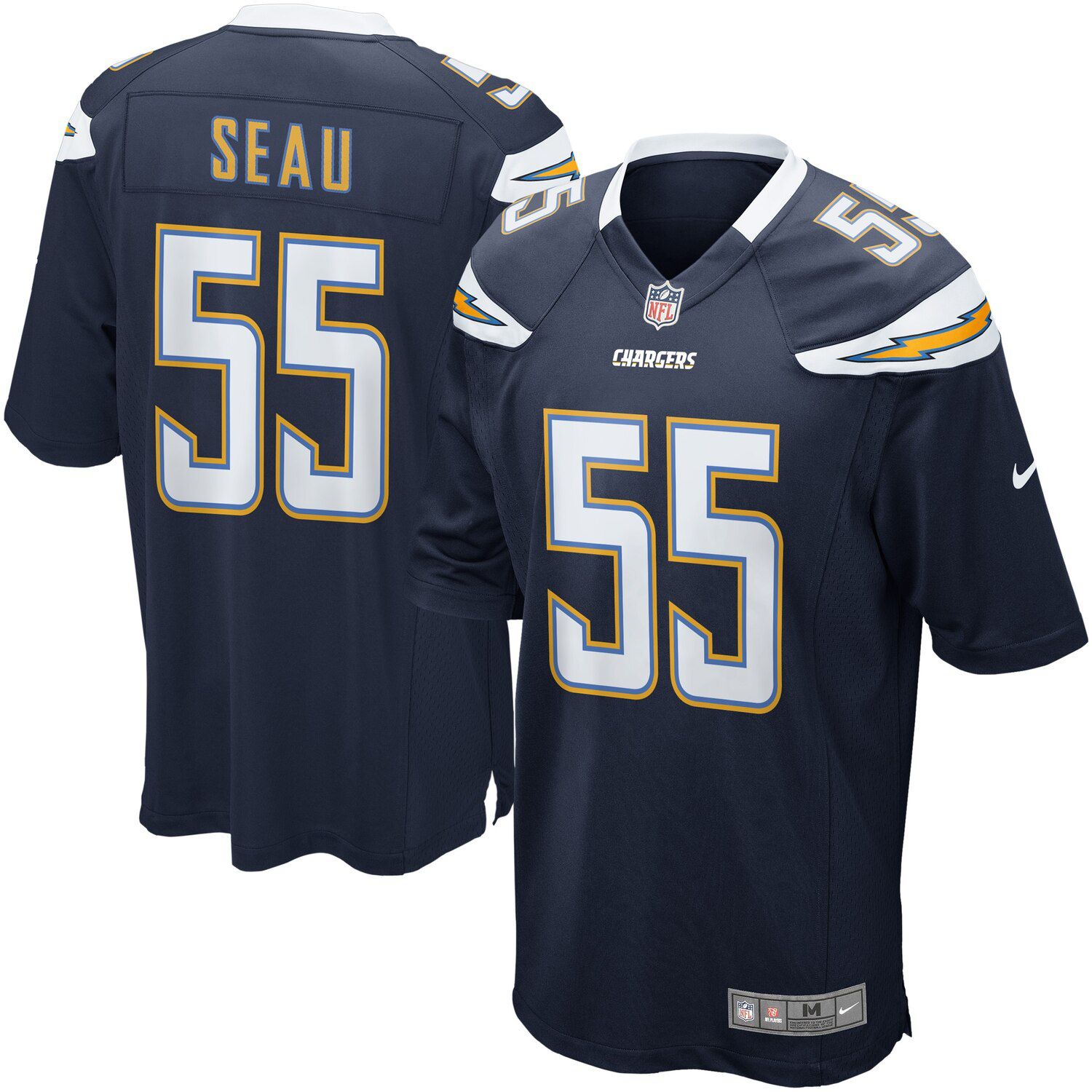 chargers seau jersey