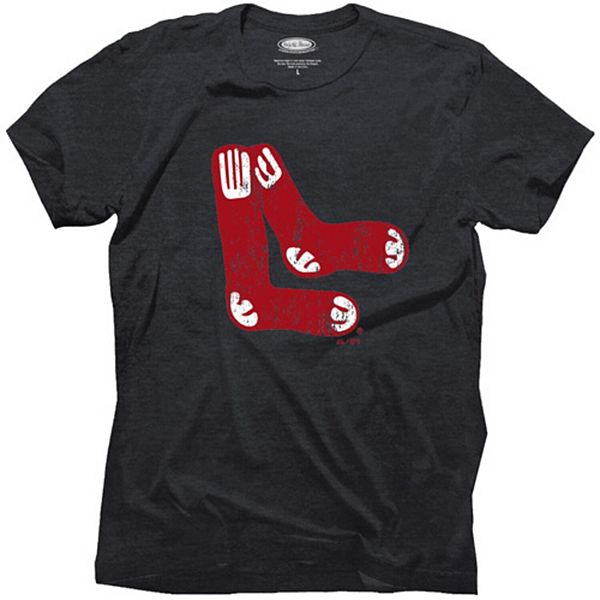 Majestic Threads Boston Red Sox Cooperstown Logo Tri-Blend T-Shirt - Navy  Blue