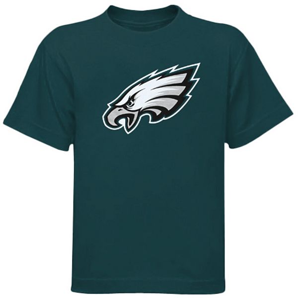 NFL Team Apparel Youth Philadelphia Eagles Liquid Camo Green T-Shirt