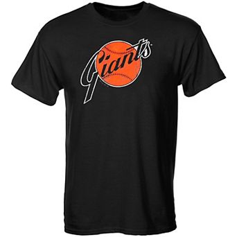 San Francisco Giants Youth Cooperstown T-Shirt - Black
