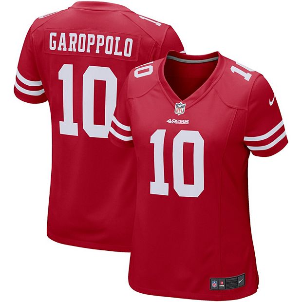 Youth Jimmy Garoppolo Scarlet San Francisco 49ers Player Name & Number T- Shirt