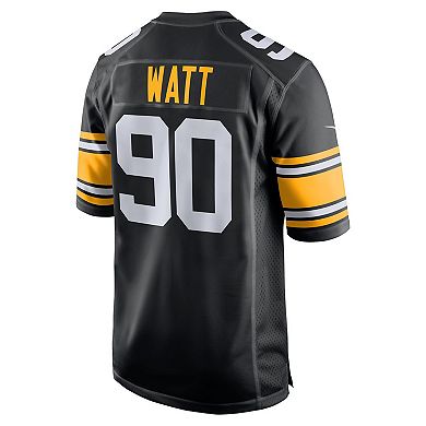 Youth Nike T.J. Watt Black Pittsburgh Steelers Game Jersey