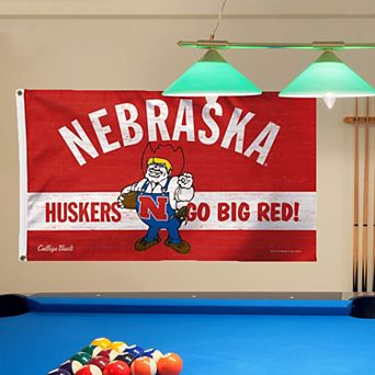 WinCraft Nebraska Cornhuskers College Vault Logo Deluxe Single-Sided 3' x 5' Flag