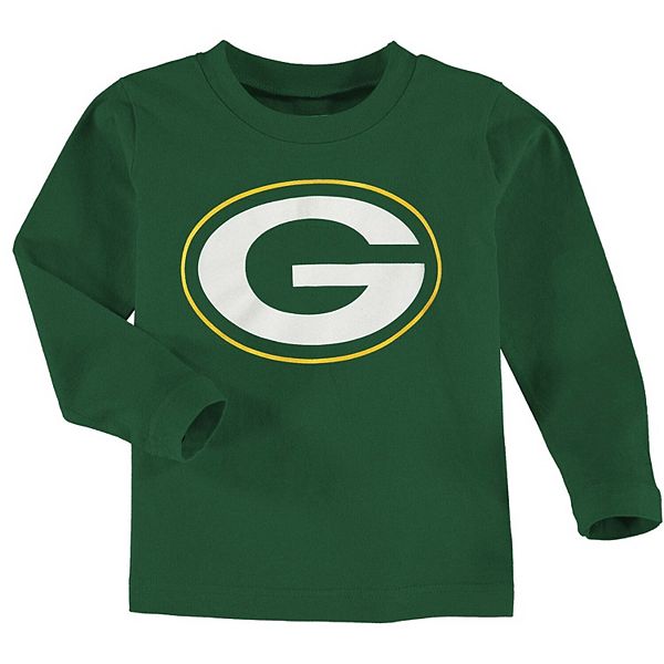 Kids green store bay packers shirt