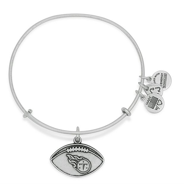 Women's Alex and Ani Silver Tennessee Titans Logo Bracelet