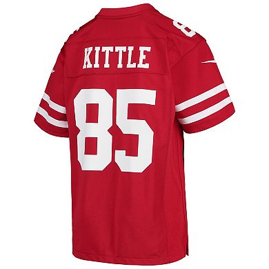 Girls Youth George Kittle Pink San Francisco 49ers Fashion Fan