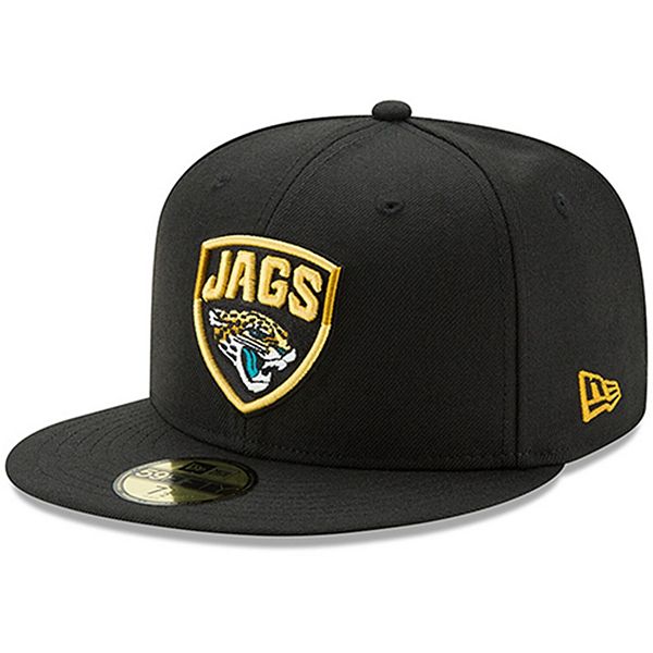 Men's New Era Black Jacksonville Jaguars Omaha 59FIFTY Hat