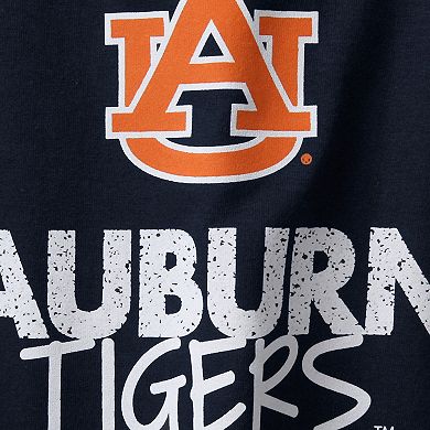 Youth Navy Auburn Tigers Crew Neck T-Shirt