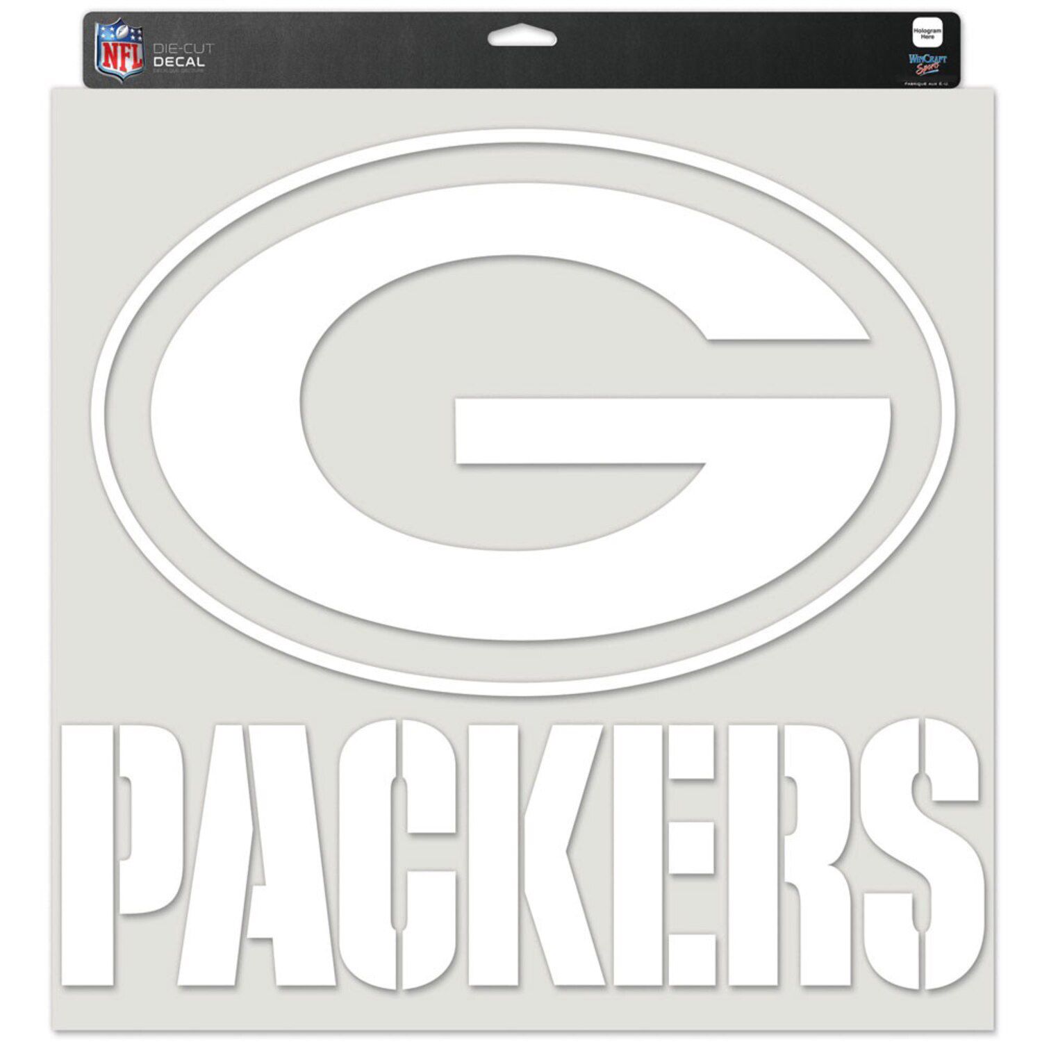 Image for Unbranded WinCraft Green Bay Packers 17" x 17" Perfect Cut Decal at Kohl's.