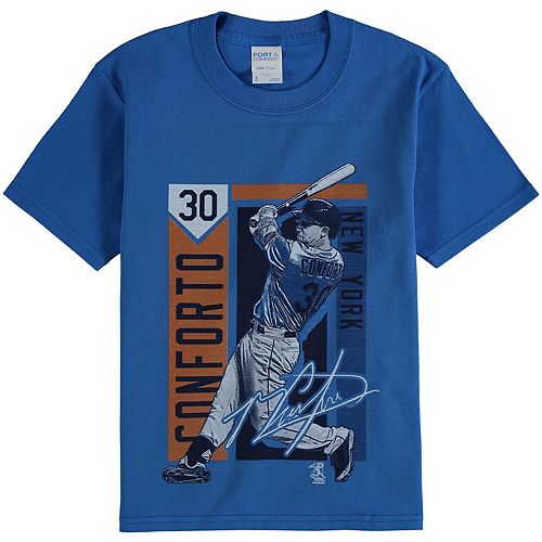Youth Michael Conforto Royal New York Mets Color Block Player Series