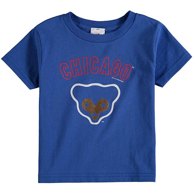 Toddler Soft As A Grape Royal Chicago Cubs Cooperstown Collection