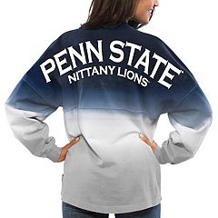 WEAR by Erin Andrews Women's WEAR by Erin Andrews Navy Penn State Nittany  Lions Waffle Knit Long Sleeve T-Shirt & Shorts Lounge Set