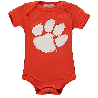 Infant Orange Clemson Tigers Big Logo Bodysuit