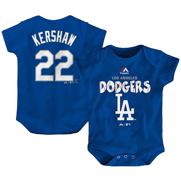 Toddler Majestic Clayton Kershaw Royal Los Angeles Dodgers Player