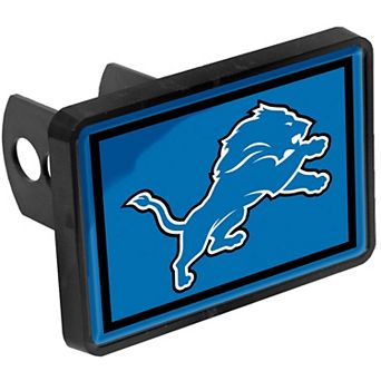 Detroit Lions Logo 1.25" x 2" Universal Plastic Hitch Cover