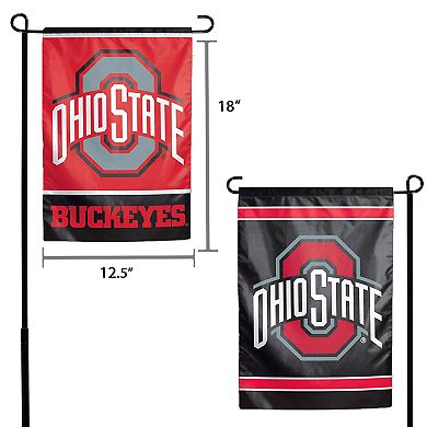 WinCraft Ohio State Buckeyes 12" x 18" Double-Sided Garden Flag
