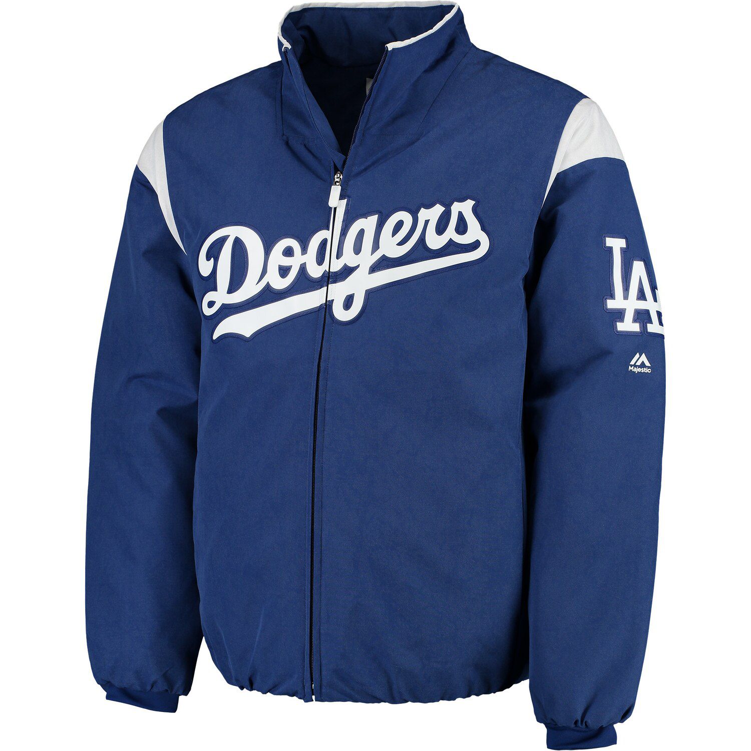 dodgers on field thermal jacket