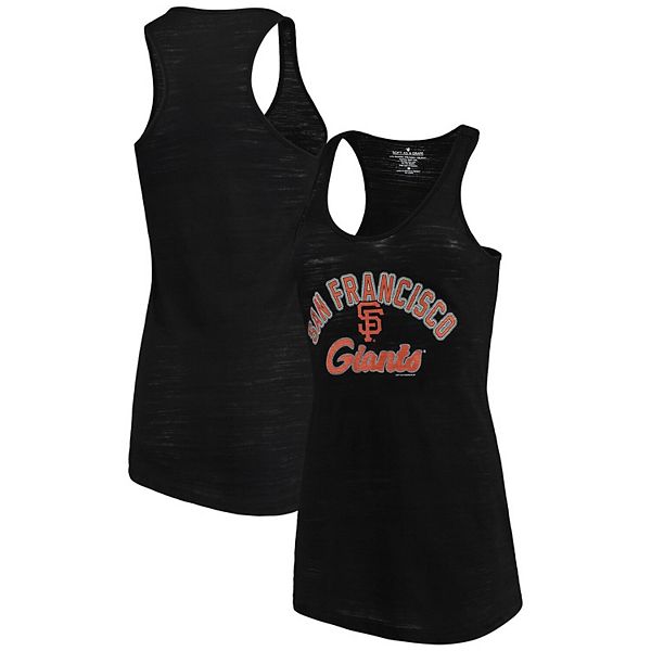 Women's Soft as a Grape Black San Francisco Giants Multicount Racerback ...