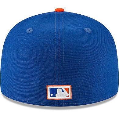 Men's New Era Blue New York Mets Cooperstown Collection Wool 59FIFTY Fitted Hat