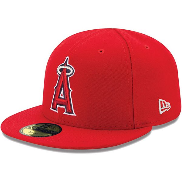 Red California Angels MLB Fan Cap, Hats for sale