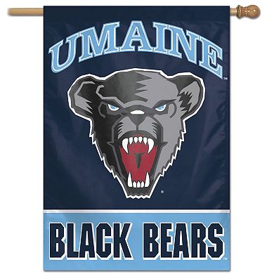 WinCraft Maine Black Bears 28" x 40" Full Name Single-Sided Vertical Banner
