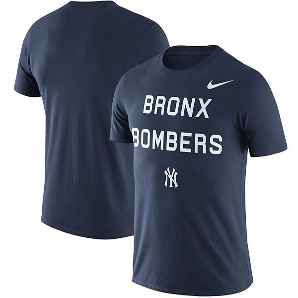 Men's Nike Navy New York Yankees Bronx Local Phrase Performance T-Shirt