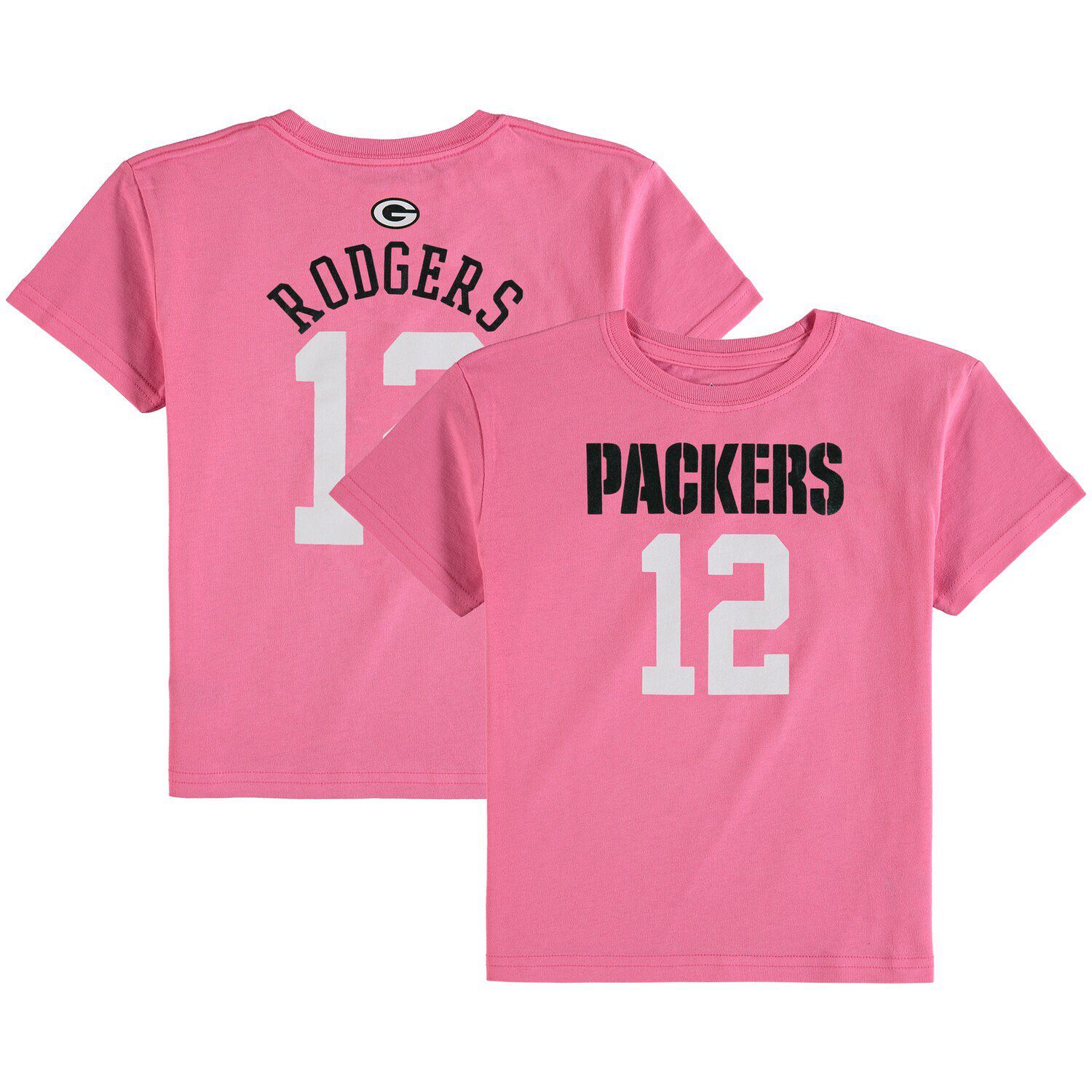 Girls Preschool Aaron Rodgers Pink 