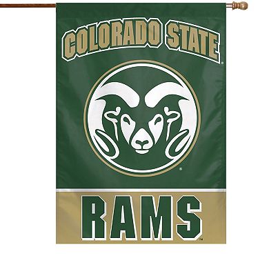 WinCraft Colorado State Rams 28" x 40" Full Name Single-Sided Vertical Banner