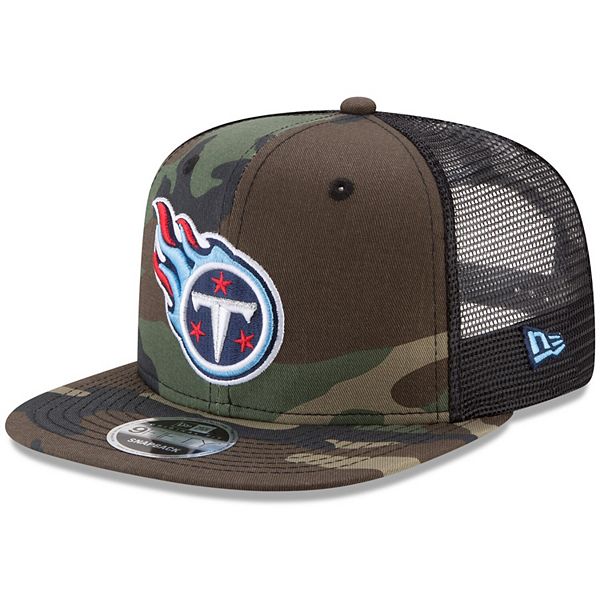 Youth New Era Camo Tennessee Titans 9TWENTY Adjustable Hat