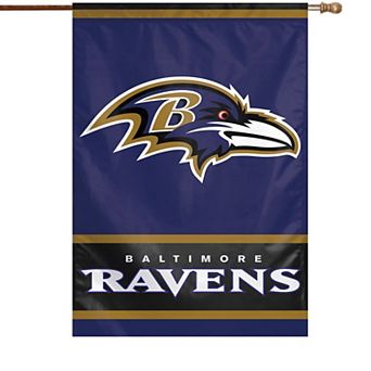 "WinCraft Baltimore Ravens 28"" x 40"" Primary Logo House Flag"