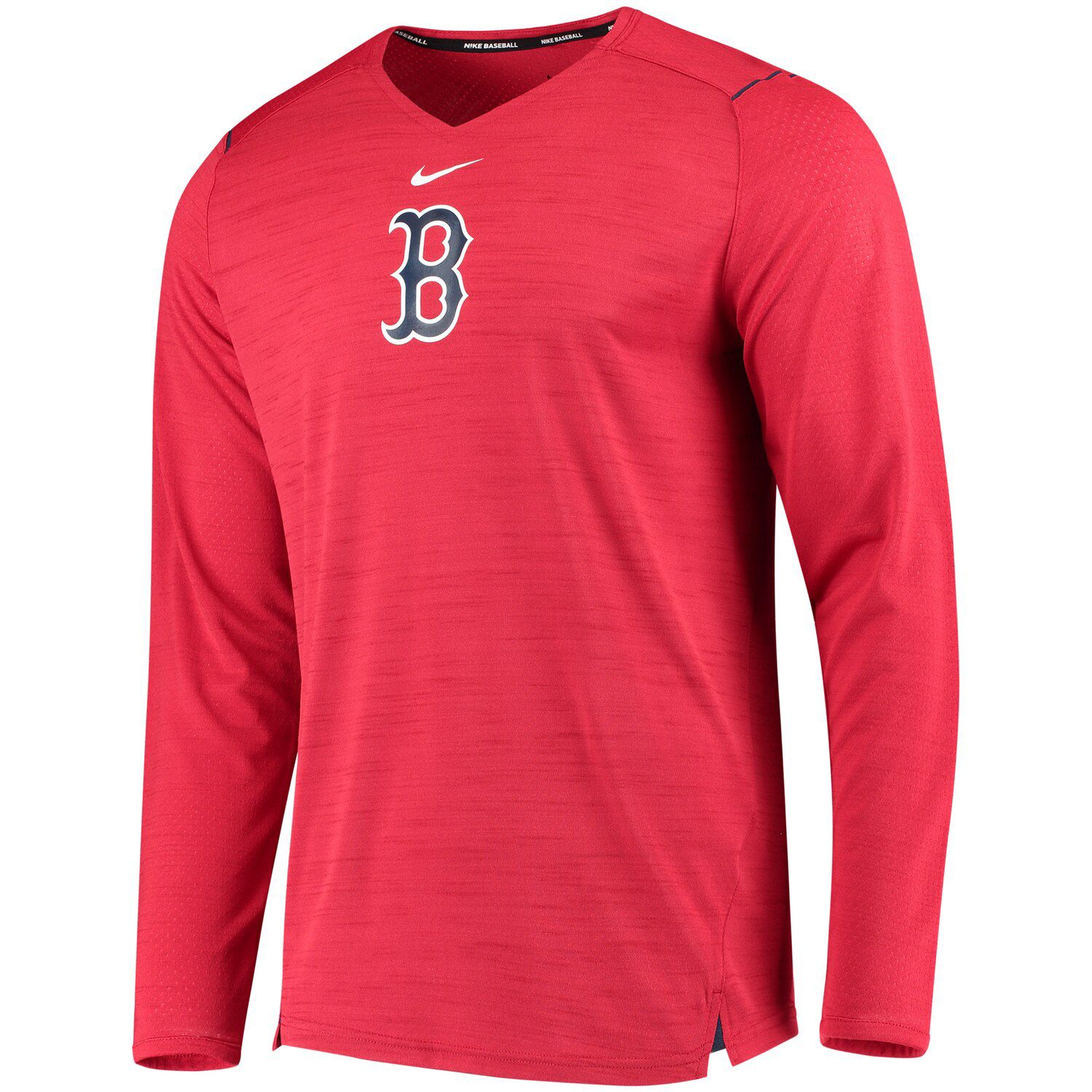 red nike shirt long sleeve