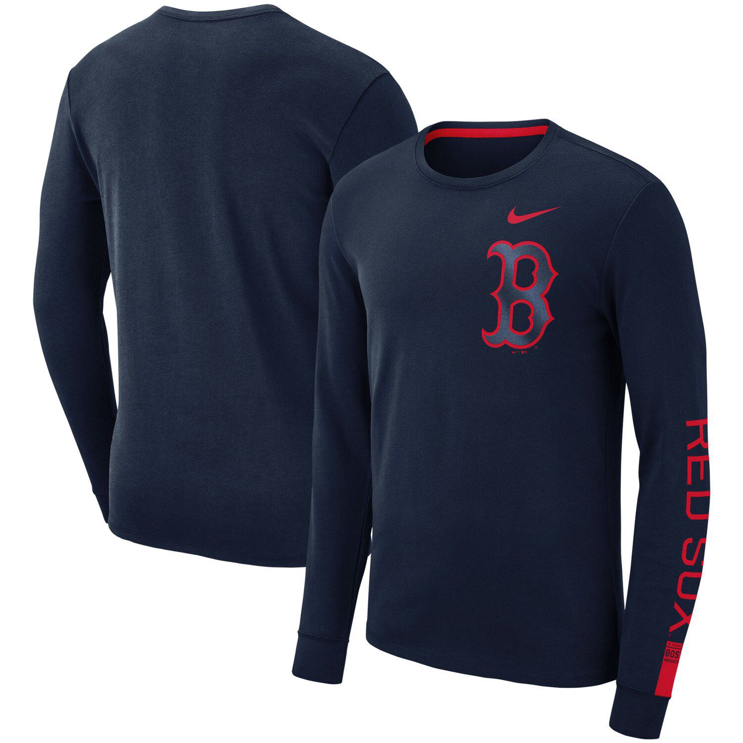 long sleeve red sox tee shirts