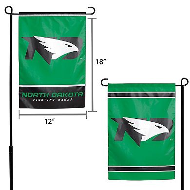 WinCraft North Dakota 12" x 18" Team Double-Sided Garden Flag