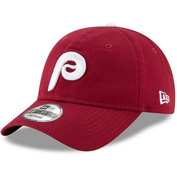 New Era Men's Philadelphia Phillies 59Fifty Alternate Maroon Low Crown  Fitted Hat