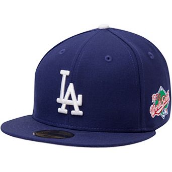 Men's New Era Navy Los Angeles Dodgers 1988 World Series Wool 59FIFTY Fitted Hat