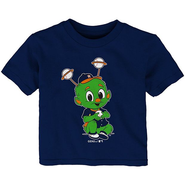 Infant Navy Houston Astros Baby Mascot T-Shirt